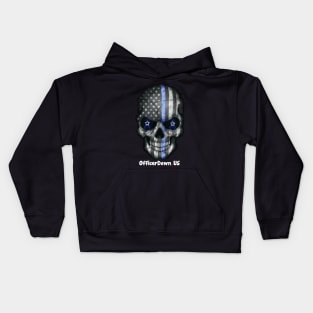 Officer Down US Kids Hoodie